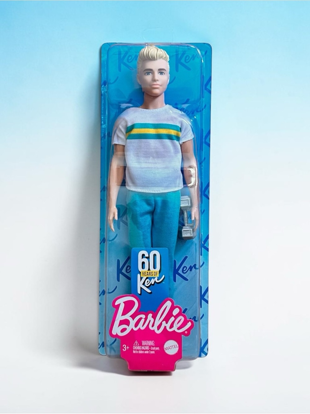 Barbie 60 Years of Ken 1984 Great Shape Ken Doll New in Box Mattel